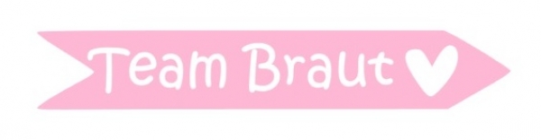 Team Braut Bügelbild